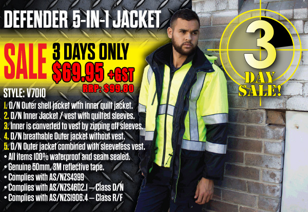 Visitec Defender Jacket Visitec Defender Jacket